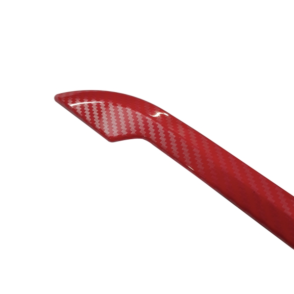 Cnleague Side Mirror Trim for Mahindra Scorpio N 2022 Onwards - Red Carbon