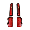 Tail Light And Pillar Light for Mahindra Scorpio 2017 Onwards - Red Glass