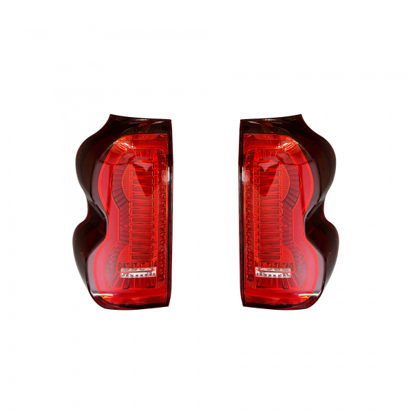 Tail Light And Pillar Light for Mahindra Scorpio 2017 Onwards - Red Glass