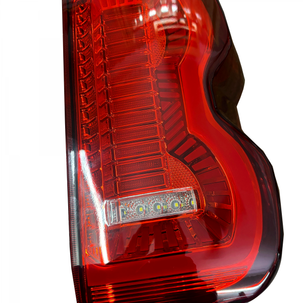 Tail Light And Pillar Light for Mahindra Scorpio 2017 Onwards - Red Glass