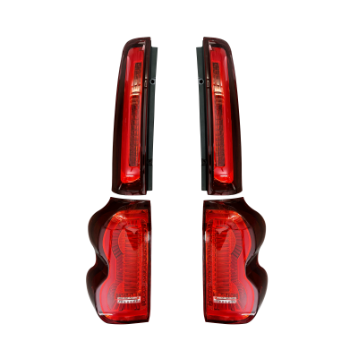 Tail Light And Pillar Light for Mahindra Scorpio 2017 Onwards - Red Glass Tail Light And Pillar Light for Mahindra Scorpio 2017 Onwards - Red Glass