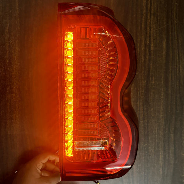 Tail Light And Pillar Light for Mahindra Scorpio 2017 Onwards - Red Glass