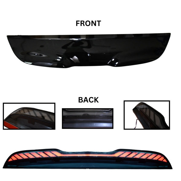 Bronco Style LED Roof Spoiler for Mahindra Thar Roxx 2024 Onwards Bronco Style LED Roof Spoiler for Mahindra Thar Roxx 2024 Onwards