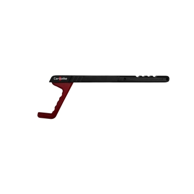 Carhatke Heavy Duty Grab Handles for Mahindra Thar 2020 Onwards - Black & Red Color