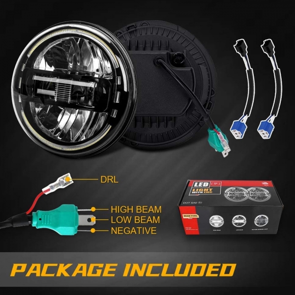 King Kong 130W LED Modified Headlight for Mahindra Thar 2020 Onwards