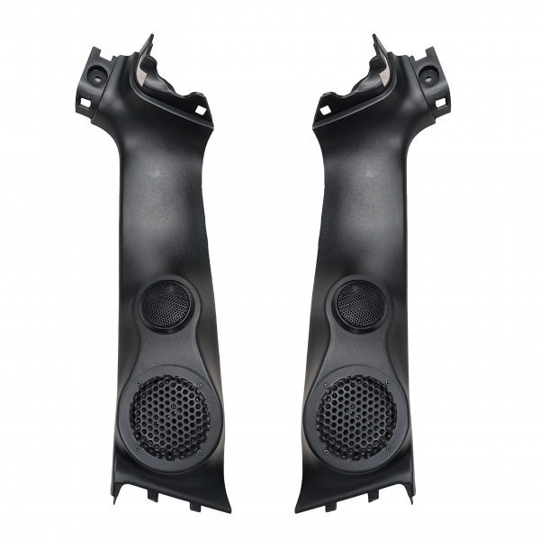 Midrange Tweeter and Pillar Pod for Mahindra Thar 2020 Onwards - Black Color Midrange Tweeter and Pillar Pod for Mahindra Thar 2020 Onwards - Black Color