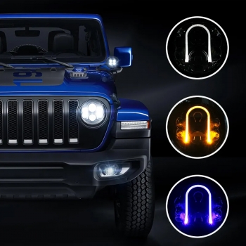 Thar U Shape 150W Dual Projector Modified Headlights