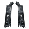 Monster Tweeter and Pillar Pod for Mahindra Thar 2020 Onwards - Black Color Monster Tweeter and Pillar Pod for Mahindra Thar 2020 Onwards - Black Color