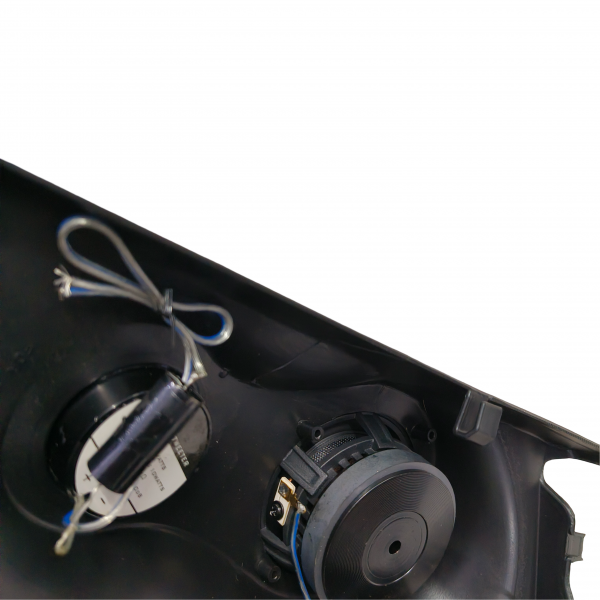 Monster Tweeter and Pillar Pod for Mahindra Thar 2020 Onwards - Black Color Monster Tweeter and Pillar Pod for Mahindra Thar 2020 Onwards - Black Color