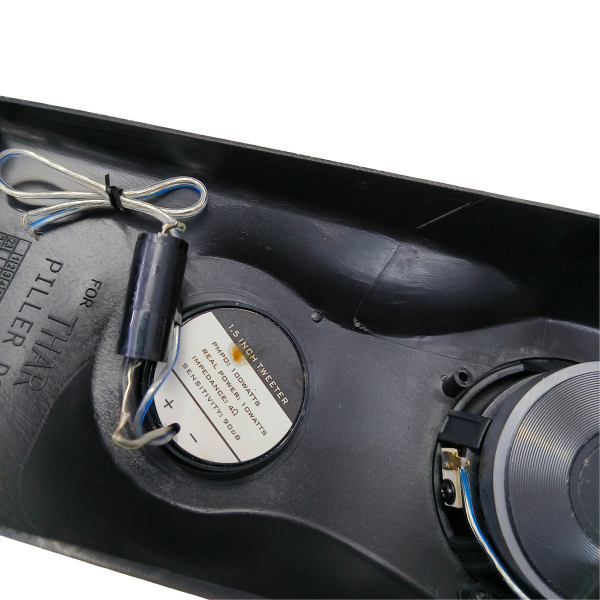 Monster Tweeter and Pillar Pod for Mahindra Thar 2020 Onwards - Black Color Monster Tweeter and Pillar Pod for Mahindra Thar 2020 Onwards - Black Color
