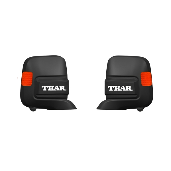 Side Mirror Cover with LED Indicator for Mahindra Thar Roxx 2024 Onwards Side Mirror Cover with LED Indicator for Mahindra Thar Roxx 2024 Onwards