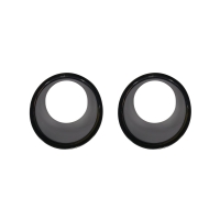 Black Fog Lamp Garnish for Mahindra Thar 2020 Onwards