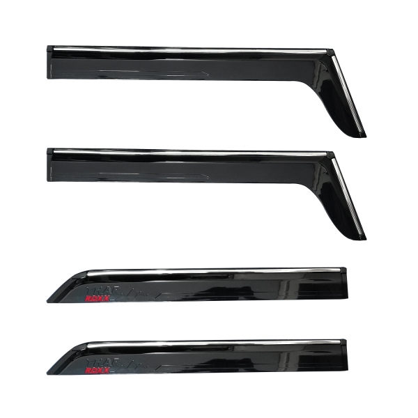 Galio Chrome Line Door Visor for Mahindra Thar Roxx 2024 Onwards 