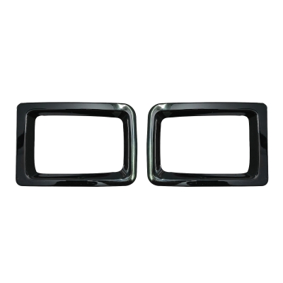 Black Reflector Light Garnish for Mahindra Thar 2020 Onwards