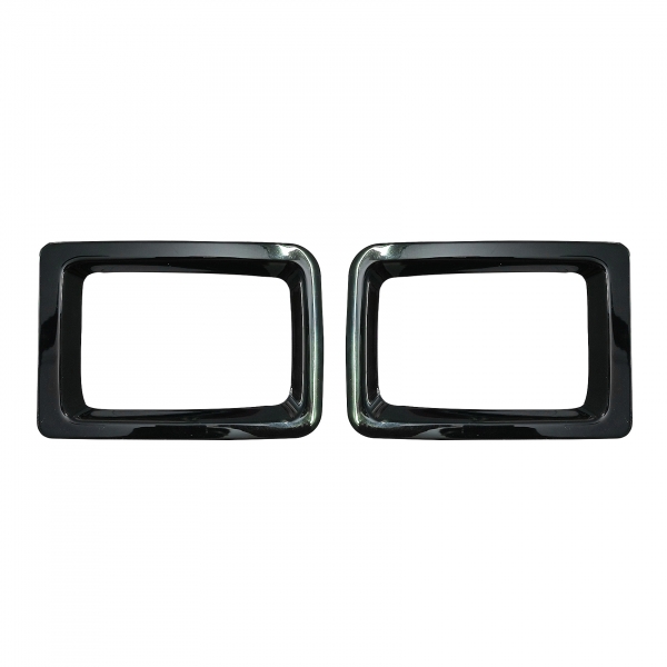 Black Reflector Light Garnish for Mahindra Thar 2020 Onwards