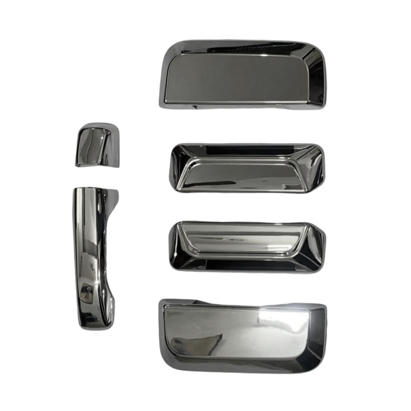 Cnleague Door Handle Cover for Mahindra Thar Roxx 2024 Onwards - Chrome Finish Cnleague Door Handle Cover for Mahindra Thar Roxx 2024 Onwards - Chrome Finish