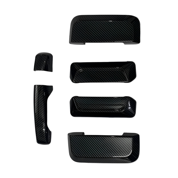 Cnleague Door Handle Cover for Mahindra Thar Roxx 2024 Onwards - Black Carbon Cnleague Door Handle Cover for Mahindra Thar Roxx 2024 Onwards - Black Carbon