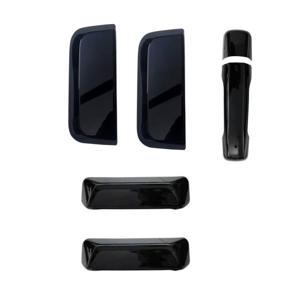 Cnleague Complete Door Handle Cover for Mahindra Thar Roxx 2024 Onwards - Glossy Black