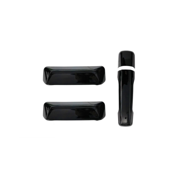 Cnleague Complete Door Handle Cover for Mahindra Thar Roxx 2024 Onwards - Glossy Black