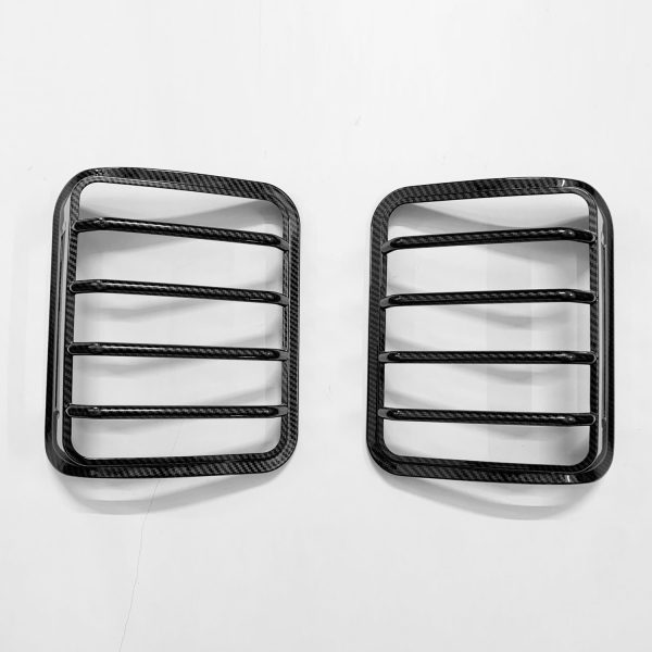 Cnleague OEM Design Tail Lamp Garnish for Mahindra Thar Roxx 2024 Onwards - Black Carbon