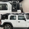 Defender Style Side Ladder & Storage Box for Mahindra Thar Roxx 2024 Onwards Defender Style Side Ladder & Storage Box for Mahindra Thar Roxx 2024 Onwards