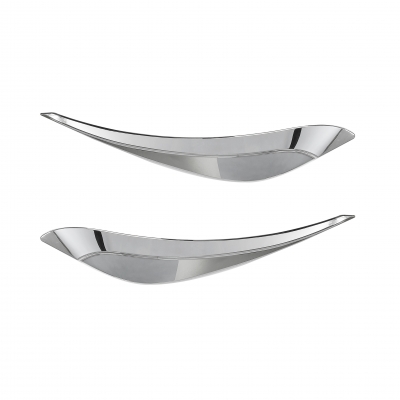 Galio Mahindra XUV 300 2019 Onwards Head Lamp Chrome Garnish Galio Mahindra XUV 300 2019 Onwards Head Lamp Chrome Garnish