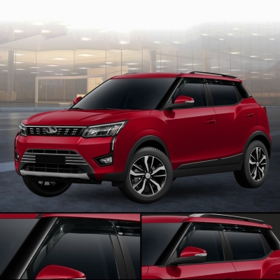 Galio Black Door Visor for Mahindra XUV 300 2019 Onwards Galio Black Door Visor for Mahindra XUV 300 2019 Onwards