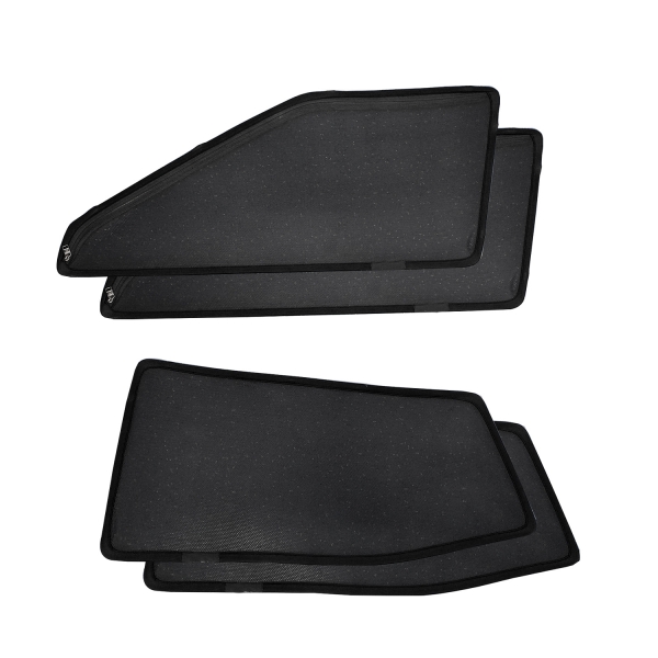 Dotnet Zipper Magnetic Window Sun Shades for Mahindra XUV 3XO 2024 Onwards