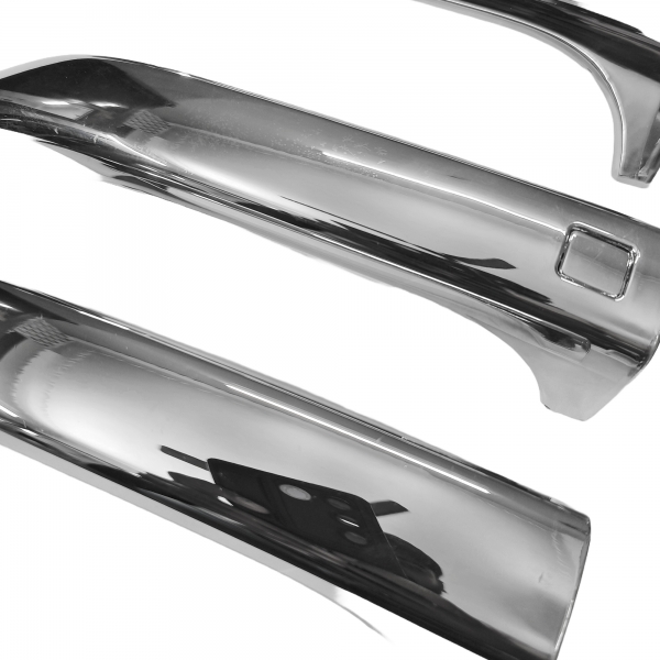 Cnleague Chrome Door Handle Cover for Mahindra XUV 300 2019 Onwards - Sensor with Key