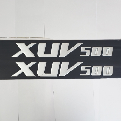 XUV 500 Logo 3D Letter Emblem XUV 500 Logo 3D Letter Emblem