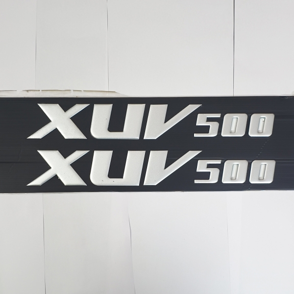 XUV 500 Logo 3D Letter Emblem