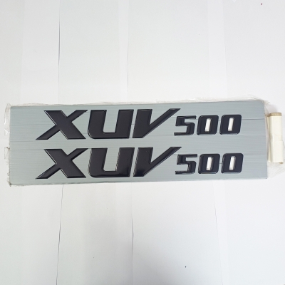 XUV 500 Logo 3D Letter Emblem XUV 500 Logo 3D Letter Emblem