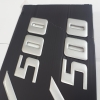 XUV 500 Logo 3D Letter Emblem