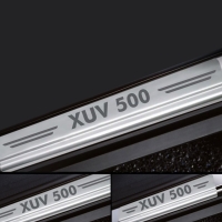 Galio Stainless Steel Door Sill Guards for Mahindra XUV 500 2012 Onwards Galio Stainless Steel Door Sill Guards for Mahindra XUV 500 2012 Onwards