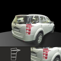 Galio Tail Lamp Chrome Garnish for Mahindra XUV500 2012-2018
