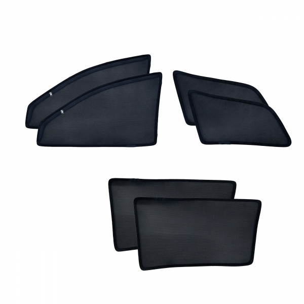 Dotnet Zipper Magnetic Window Sun Shades for Mahindra Scorpio N 2022 Onwards