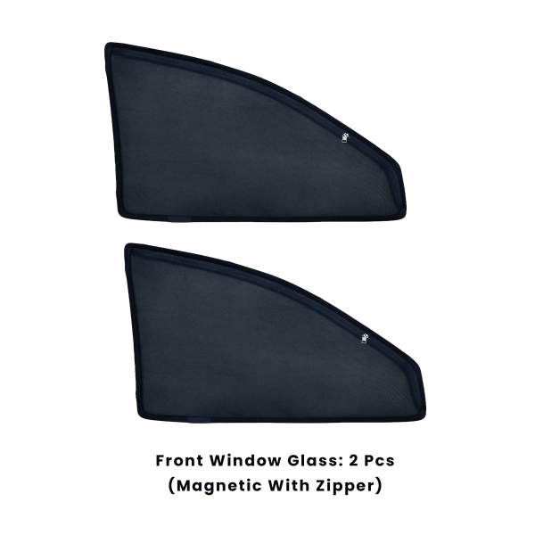 Mahindra XUV 700 2021 Onwards Zipper Magnetic Window Sun Shades - 6 Pieces