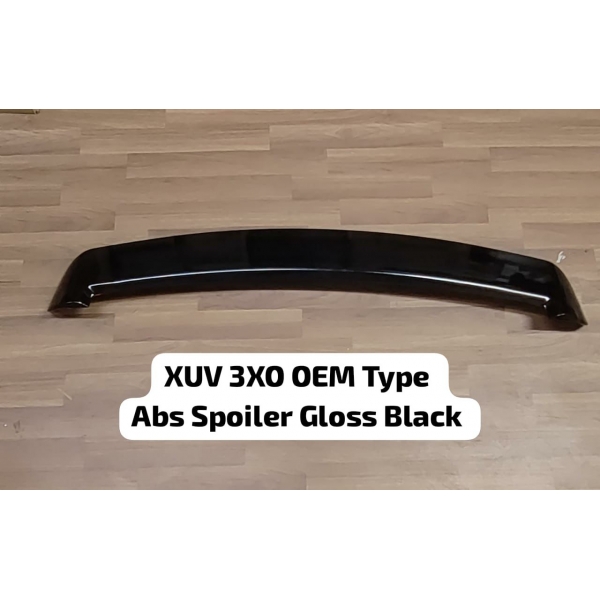 Carhatke Glossy Black Spoiler for Mahindra 3XO 2024 Onwards