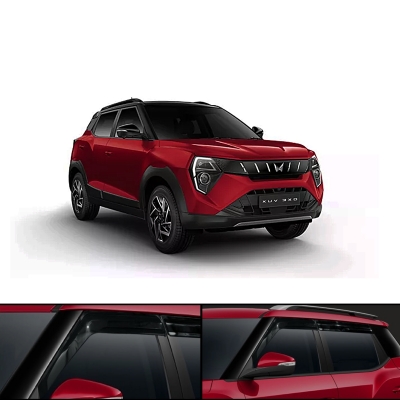 Galio Black Door Visor for Mahindra XUV 3XO 2024 Onwards 