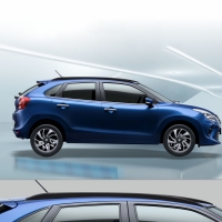 Galio Maruti Suzuki Baleno 2015 - 2021 ABS Roof Rail Black - Set of 2