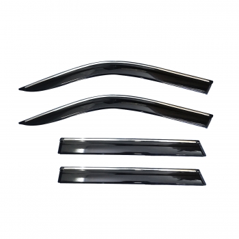 Brezza Door Visor Chrome Line Price Online
