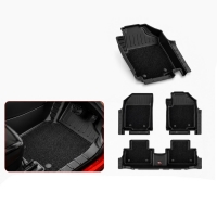 GFX Pro Full Coverage Floor Mats for New Brezza, Urban Cruiser