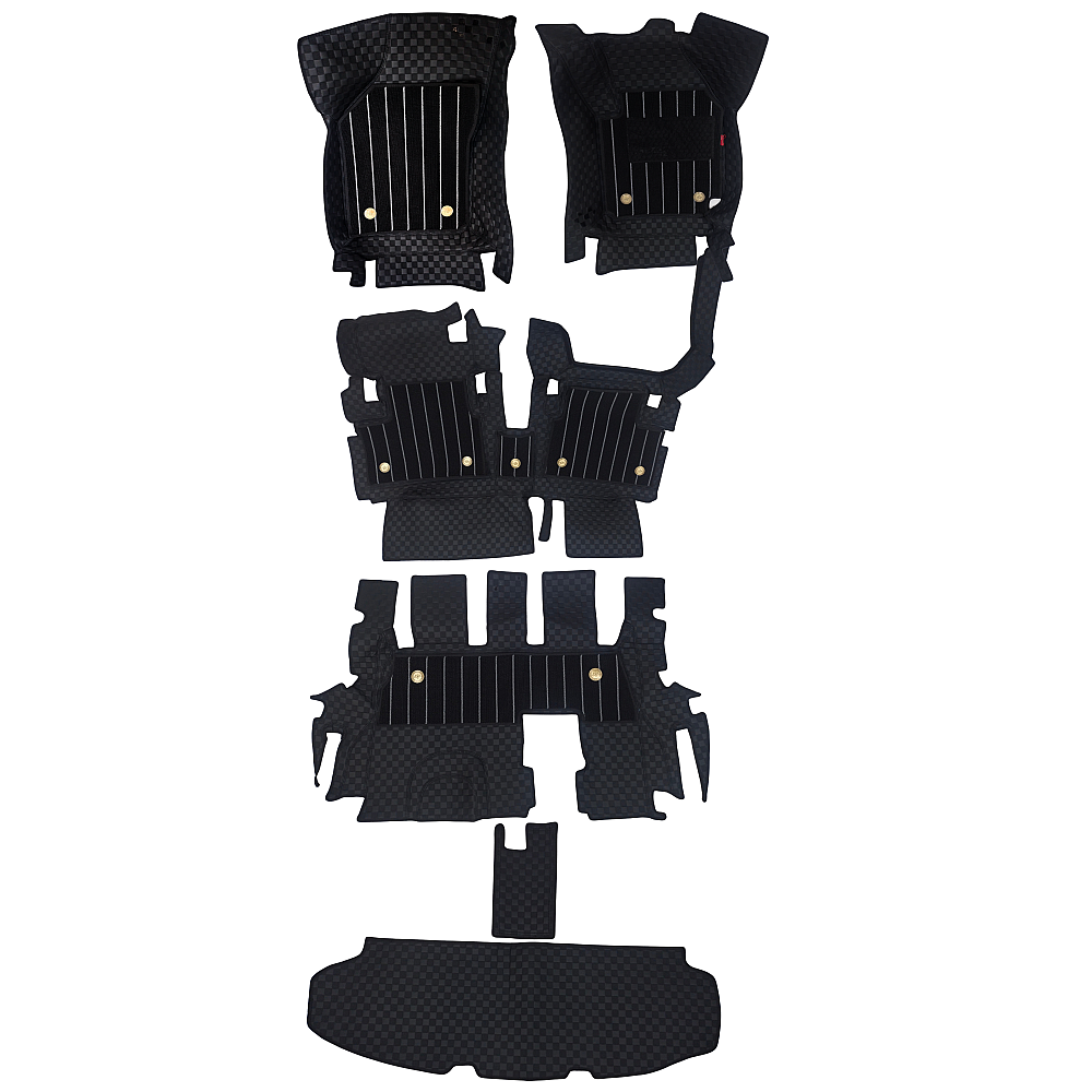 Black Color LXF Floor Mats for XL6 2025 Onwards - CNG Model