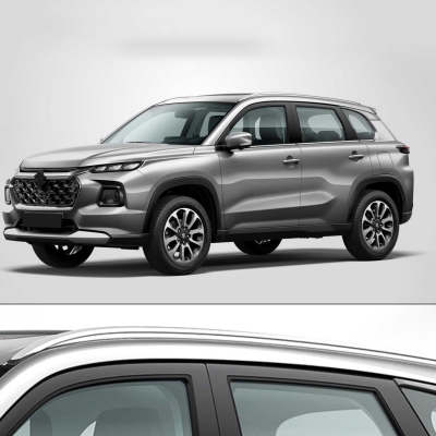 Galio Maruti Suzuki Grand Vitara 2022 Onwards Roof Rails - Silver