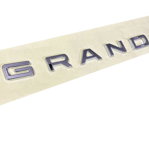 Cnleague Grand Vitara Logo 3D Chrome Letter Emblem