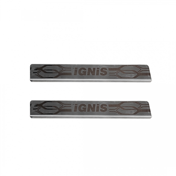 Galio Stainless Steel Door Sill Guards for Maruti Suzuki Ignis 2016 Onwards