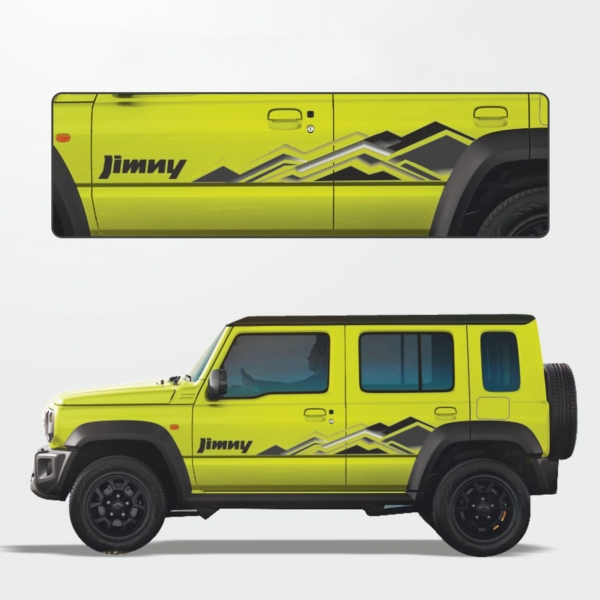 Galio Maruti Suzuki Jimny 20023 Body Graphics Decal