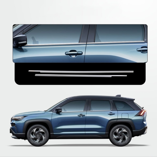 Lower Window Chrome Garnish for Maruti Suzuki Victoris 2025 Onwards Lower Window Chrome Garnish for Maruti Suzuki Victoris 2025 Onwards