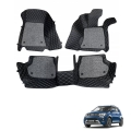 Maruti Suzuki Ignis Premium Diamond Pattern 7D Car Floor Mats (Set of 3, Black and Beige) Maruti Suzuki Ignis Premium Diamond Pattern 7D Car Floor Mats (Set of 3, Black and Beige)
