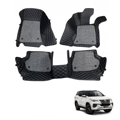 7D Floor Mat for Toyota Fortuner 2016 Onwards 7D Floor Mat for Toyota Fortuner 2016 Onwards